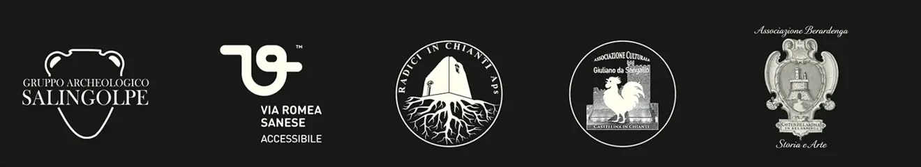 Gruppo Archeologico Salingolpe, Via Romea Sanese Accessibile, Radici in Chianti APS, Associazione Culturale Giuliano da Sangallo e Associazione Berardenga