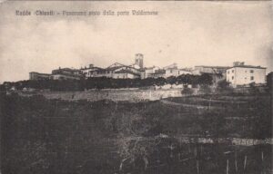 Veduta panoramica di Radda in Chianti