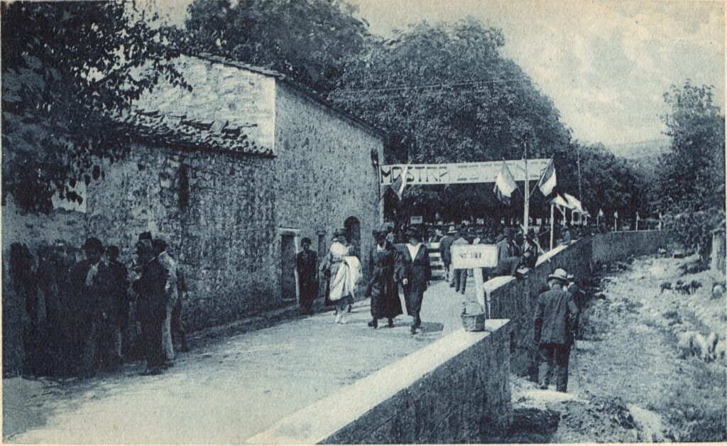 Fronte Mostra Zootecnica a Gaiole in Chianti