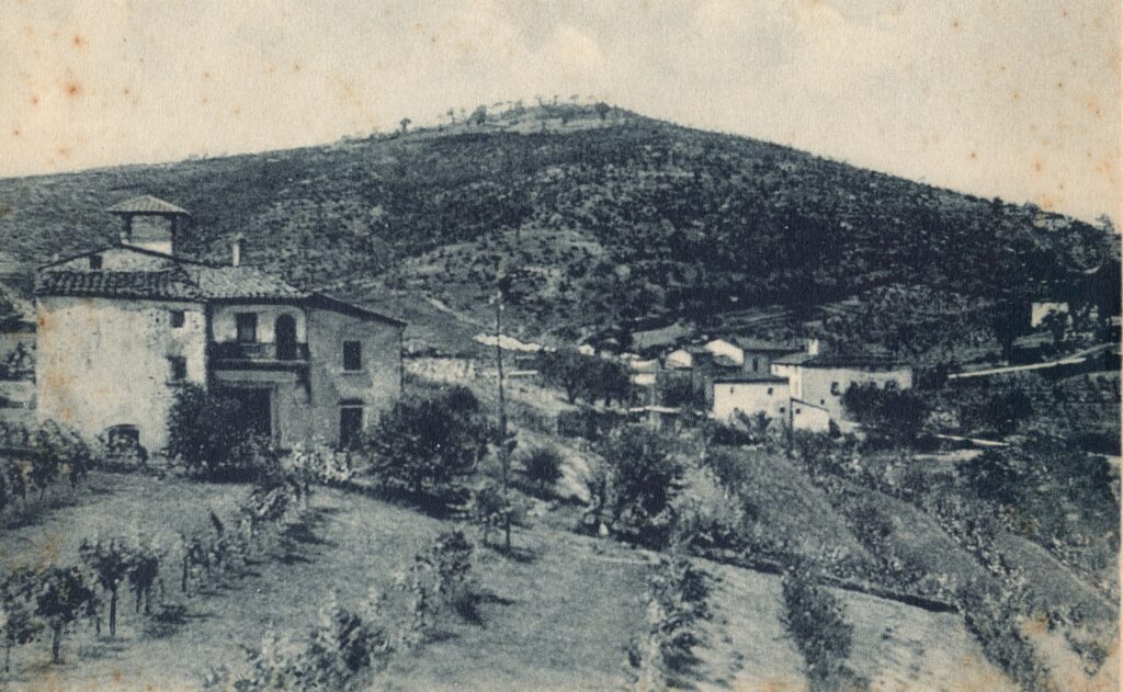 Fronte Monte alla Croce a Radda in Chianti