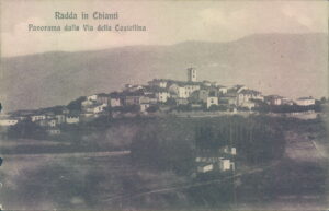Veduta di Radda in Chianti