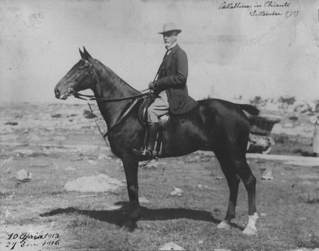 Giorgio Lecchini a cavallo